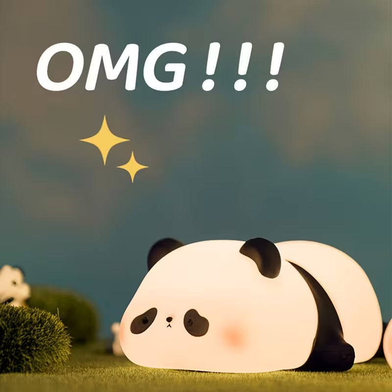 LUMOVA™ – Panda Silicone LED Night Lamp